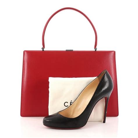 celine top handle handbags.